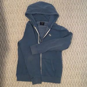 Abercrombie & Fitch Zip Up Hoodie with Pockets